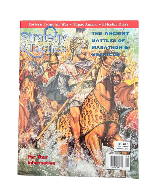 Strategy&Tactics Wargame Magazine #214 The Ancient Battles Of Marathon&Granicus