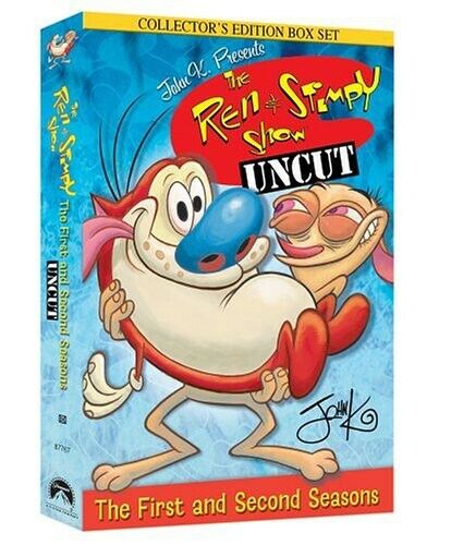 The Ren & Stimpy Show: The First and Second Season (Uncut) (DVD, 1991)