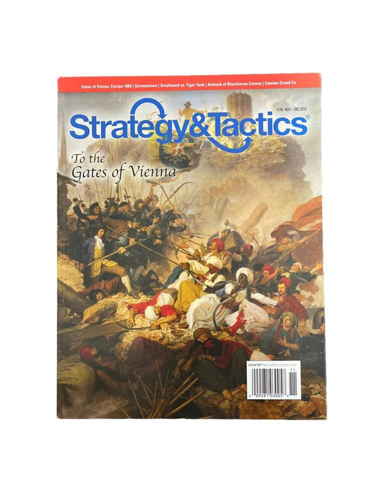 Decision Games Strategy & Tactics Magazine & Complete Game #295 Gates of Vienna