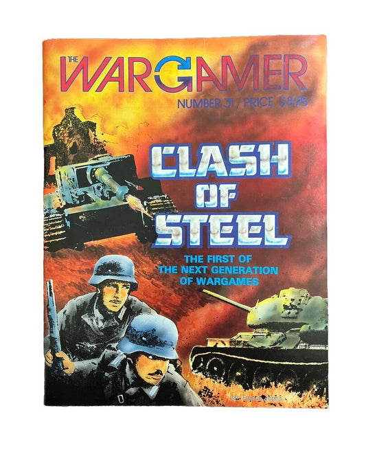 Collectable The Wargamer Board Game Magazine #31 May 1984 - Clash of Steel