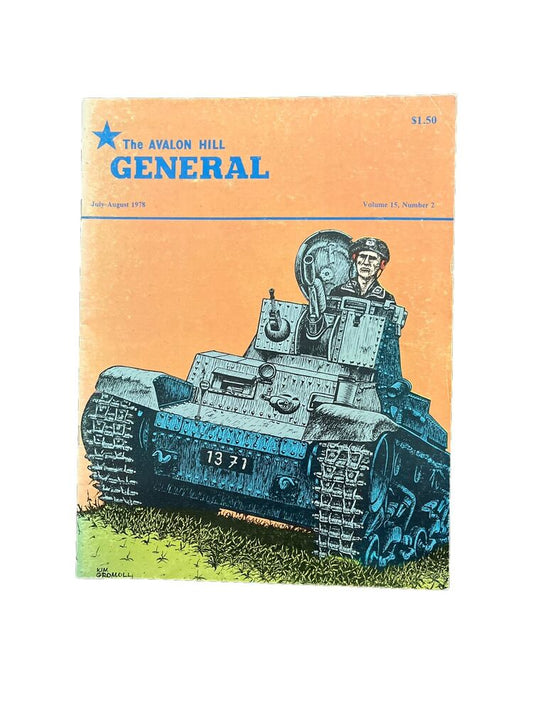 AVALON HILL GENERAL Collectable Game Magazine VOL. 15 #2 PANZER LEADER 1940