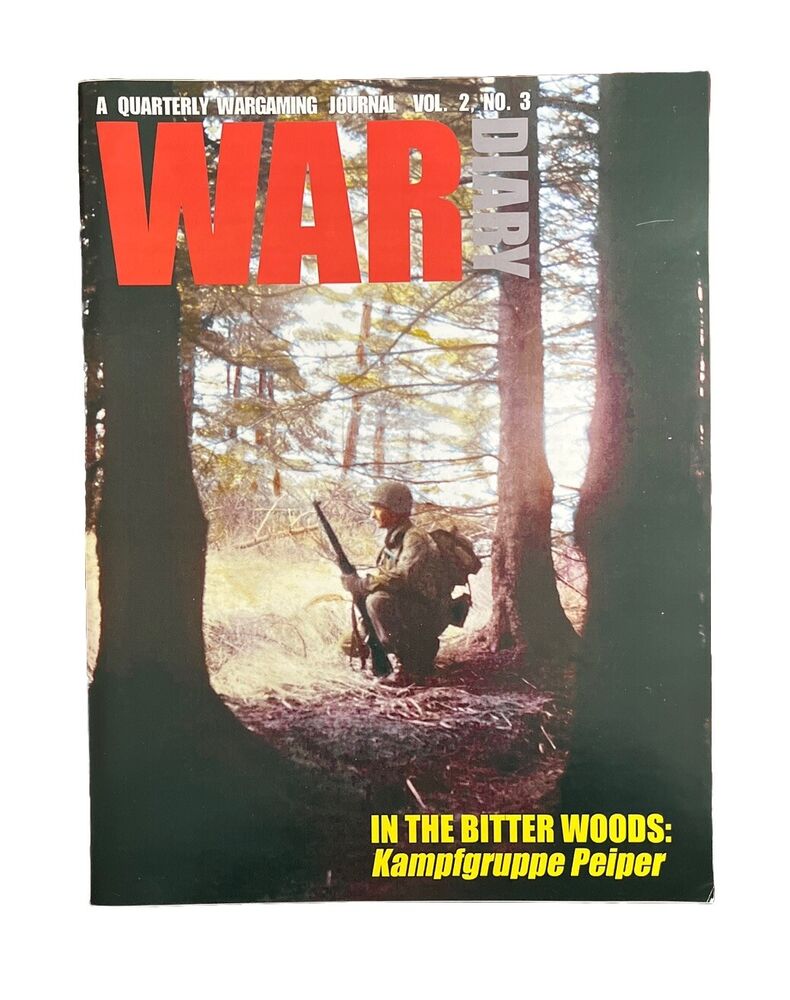 War Diary Wargaming Journal Magazine #3 In The Bitter Woods: Kampfgruppe Peiper