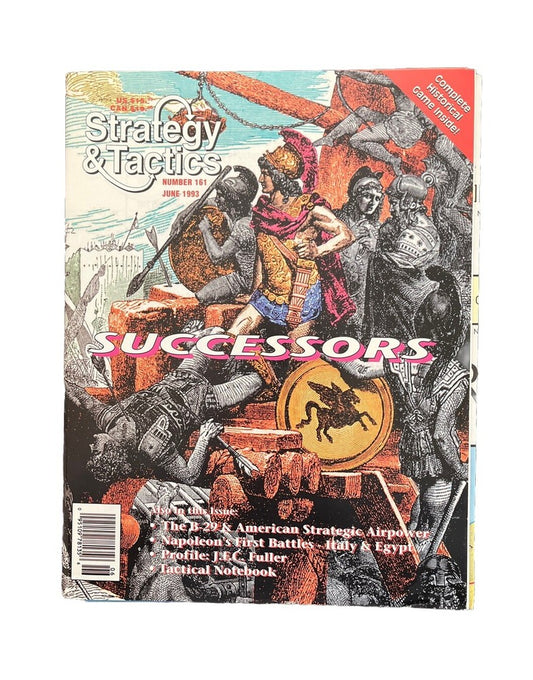 Vintage Strategy & Tactics Tabletop Wargame Magazine #161 June 1993 Successors