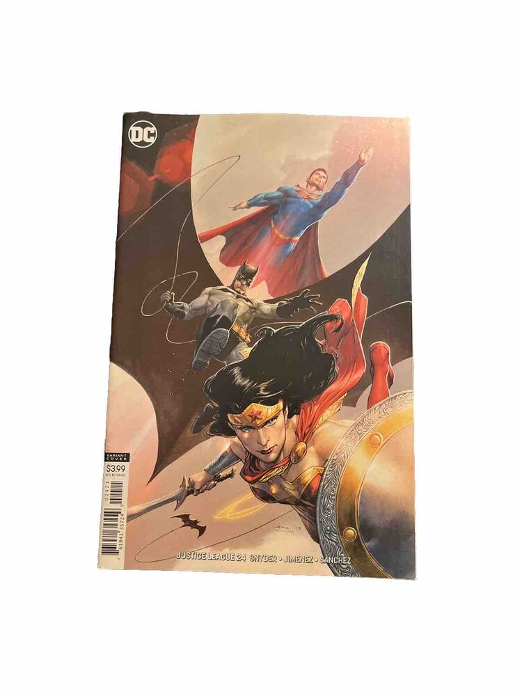 JUSTICE LEAGUE #24 (2019) Jerome Opena Variant Cover 2019 DC Comics NM