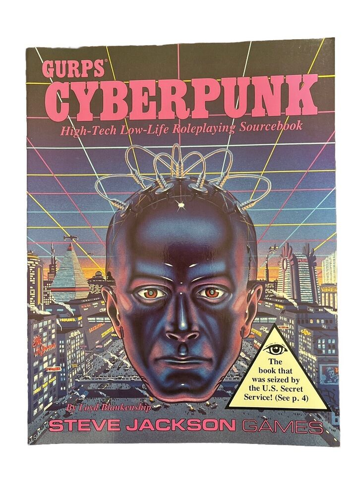 GURPS Cyberpunk: High-Tech Low-Life Roleplaying Sourcebook