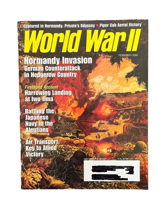 Vintage World War II Magazine Vol.14 No.6 February 2000 - Normandy Invasion