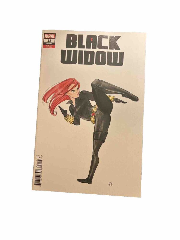 BLACK WIDOW #13 - PEACH MOMOKO TRADE VARIANT MARVEL COMICS 2022 NM+