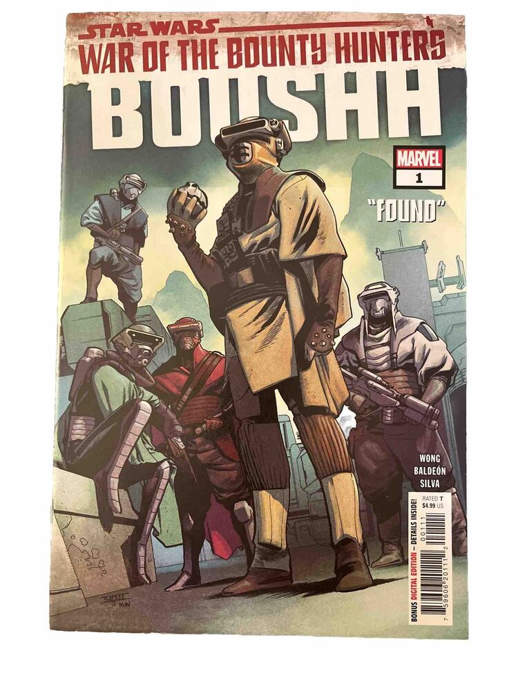 Star Wars: War of the Bounty Hunters - Boushh #1 (2021) 1st Appearance of Boushh