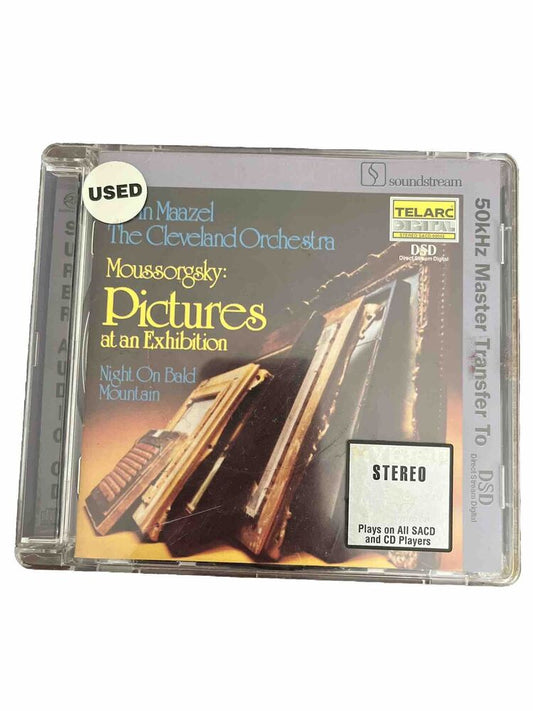 Mussorgsky Pictures at an Exhibition...CO Maazel Telarc Hybrid SACD Germany rare