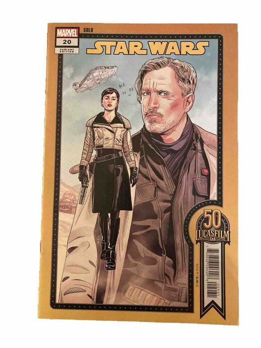 STAR WARS #20 SPROUSE LUCASFILM 50TH VARIANT 1st app Jedi Elzar Mann MARVEL 2022