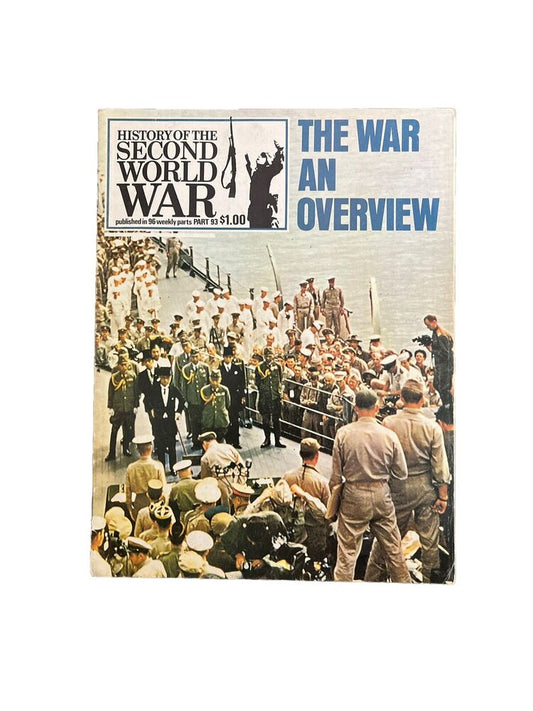 History of the Second World War Vintage Magazine Part 93 The War An Overview