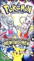 Pokémon the First Movie: Mewtwo Strikes Back (VHS, 2000, Clamshell)