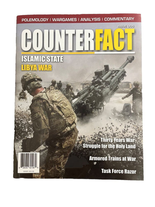 CounterFact Magazine With Complete War Game #5 Islamic State - Libya War