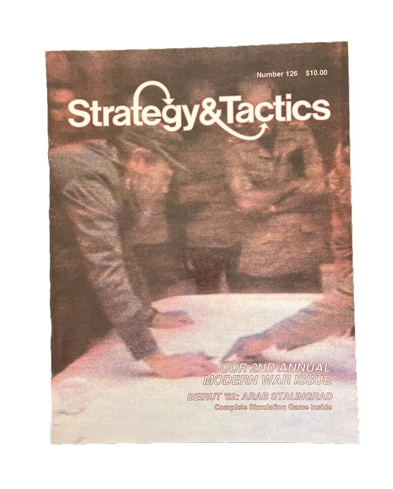 Strategy & Tactics History Wargame Magazine #126 Our 2nd Annual Modern War Issue