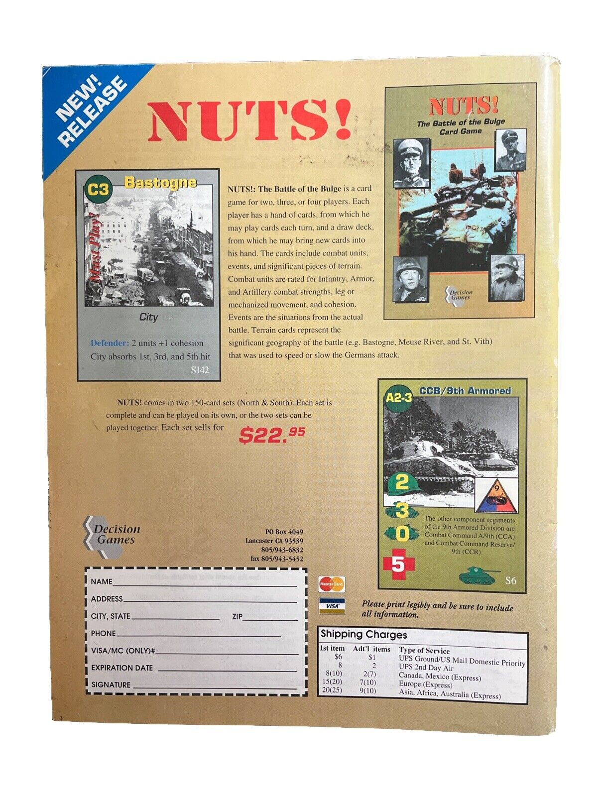 Strategy & Tactics Wargame Magazine #192 The Great War In The East 1914-18