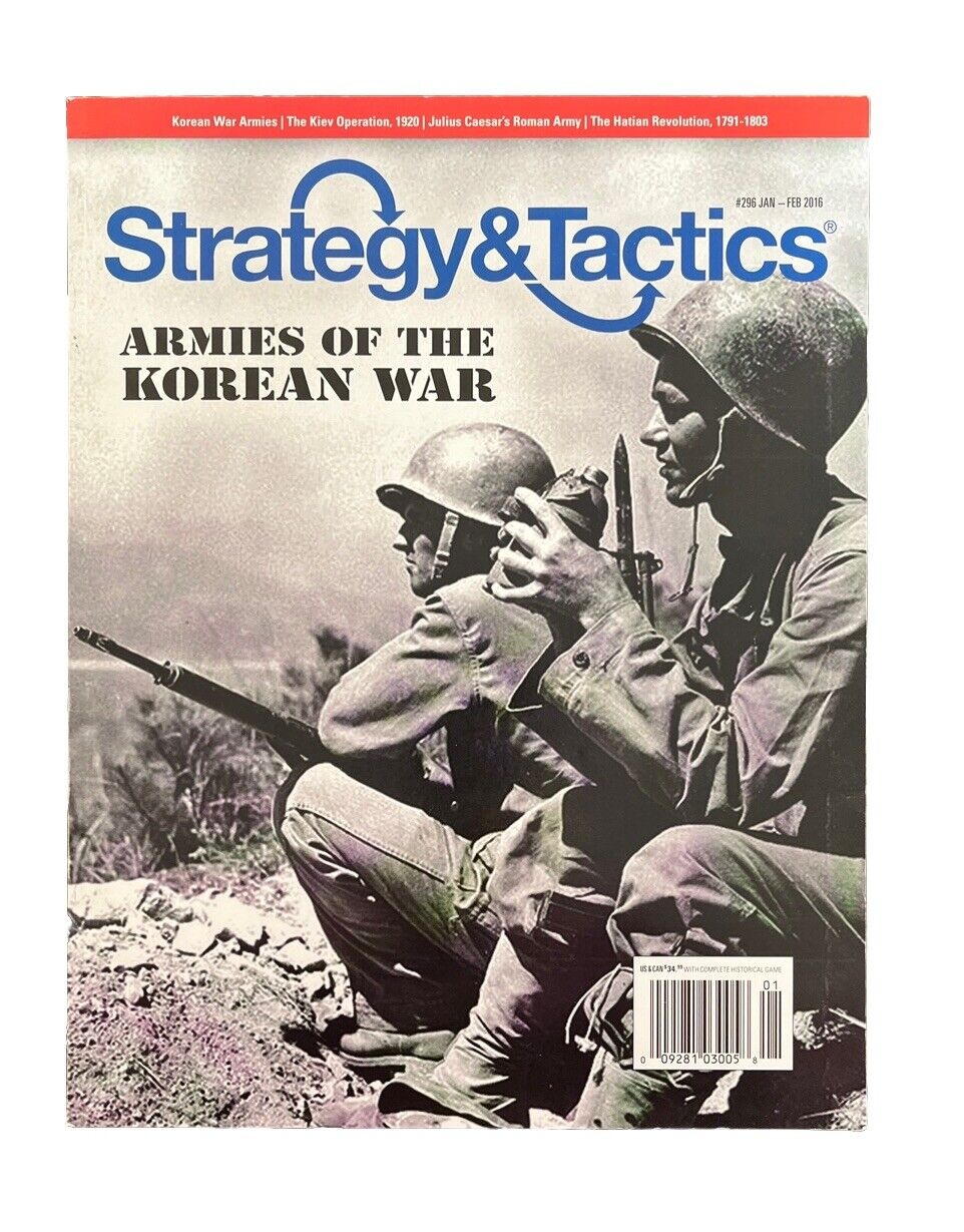 Collectable Strategy & Tactics Wargame Magazine #296 - Armies Of The Korean War