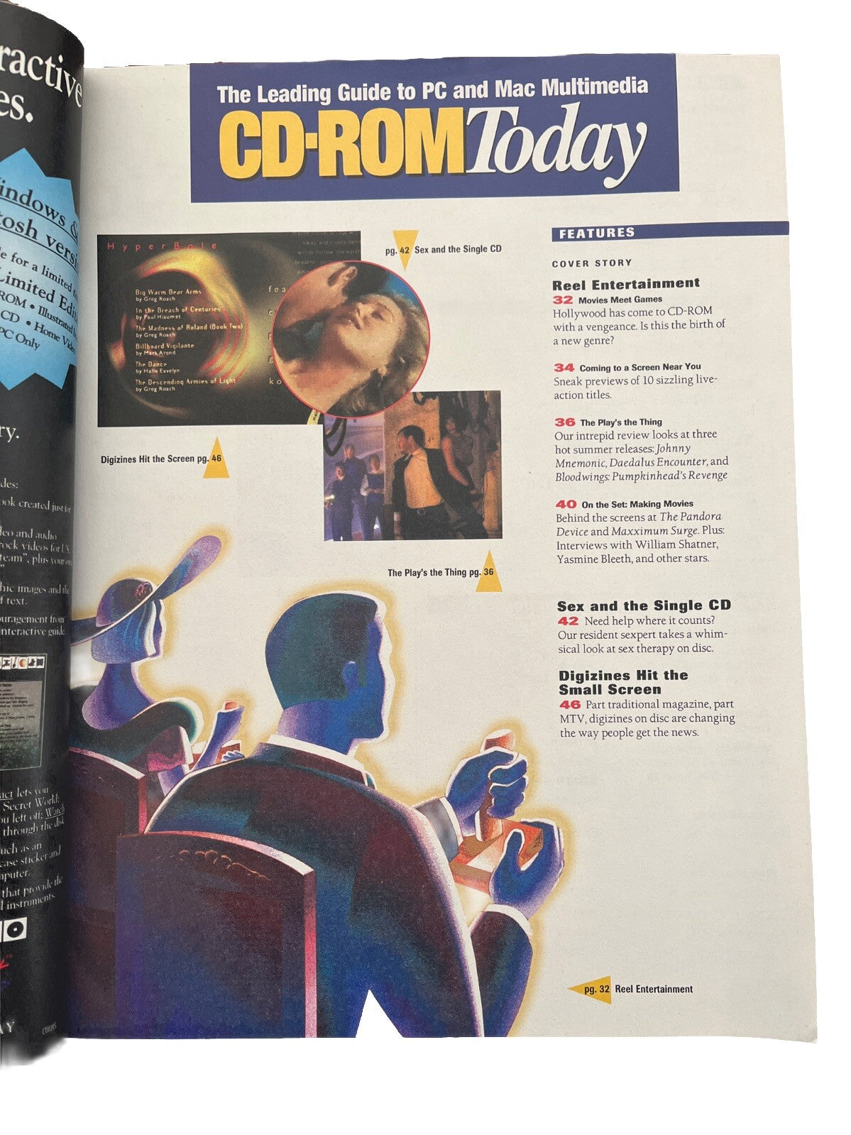 CD-ROM Today PC N Mac Multimedia Magazine Vol.3 No.7 Lights,Camera,inter Action!