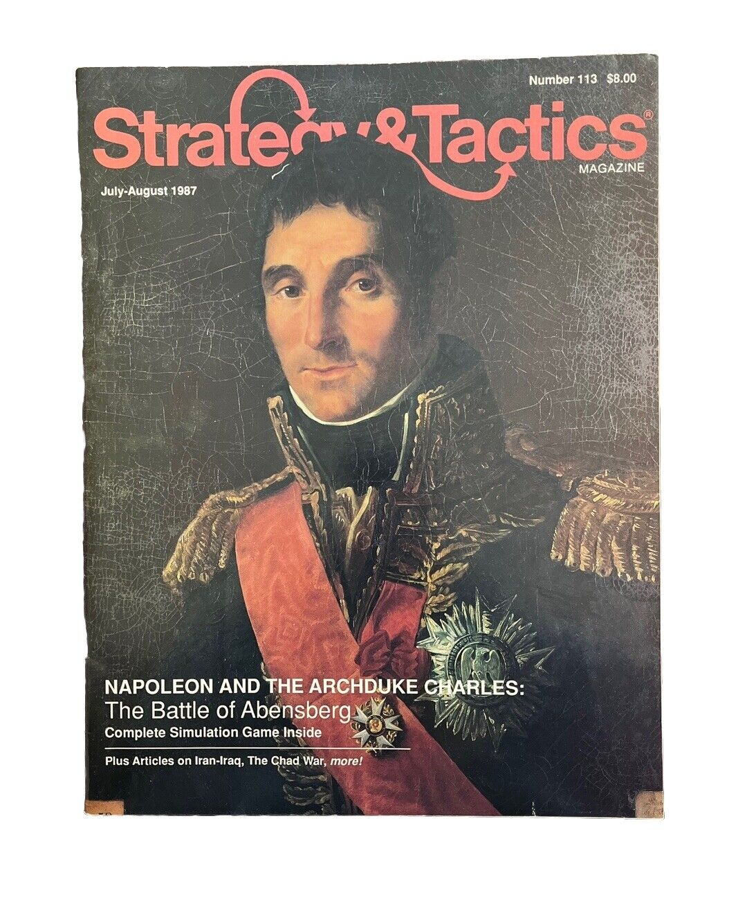 Strategy & Tactics Historical Wargame Magazine #113 The Battle of Abensberg