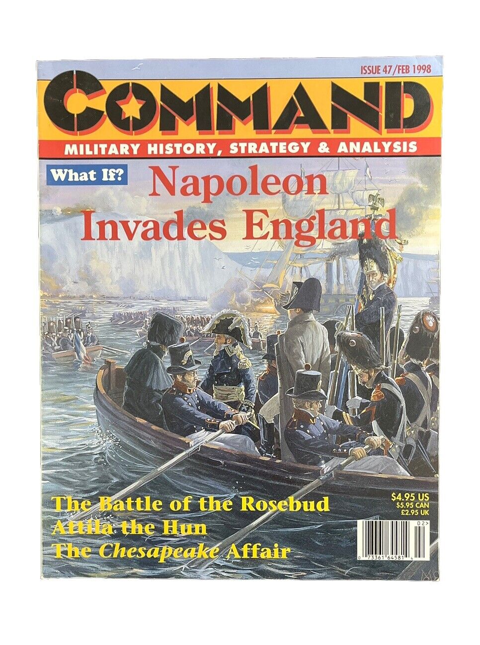 XTR Command Military History Magazine #47 Feb 1998 - Napoleon Invades England