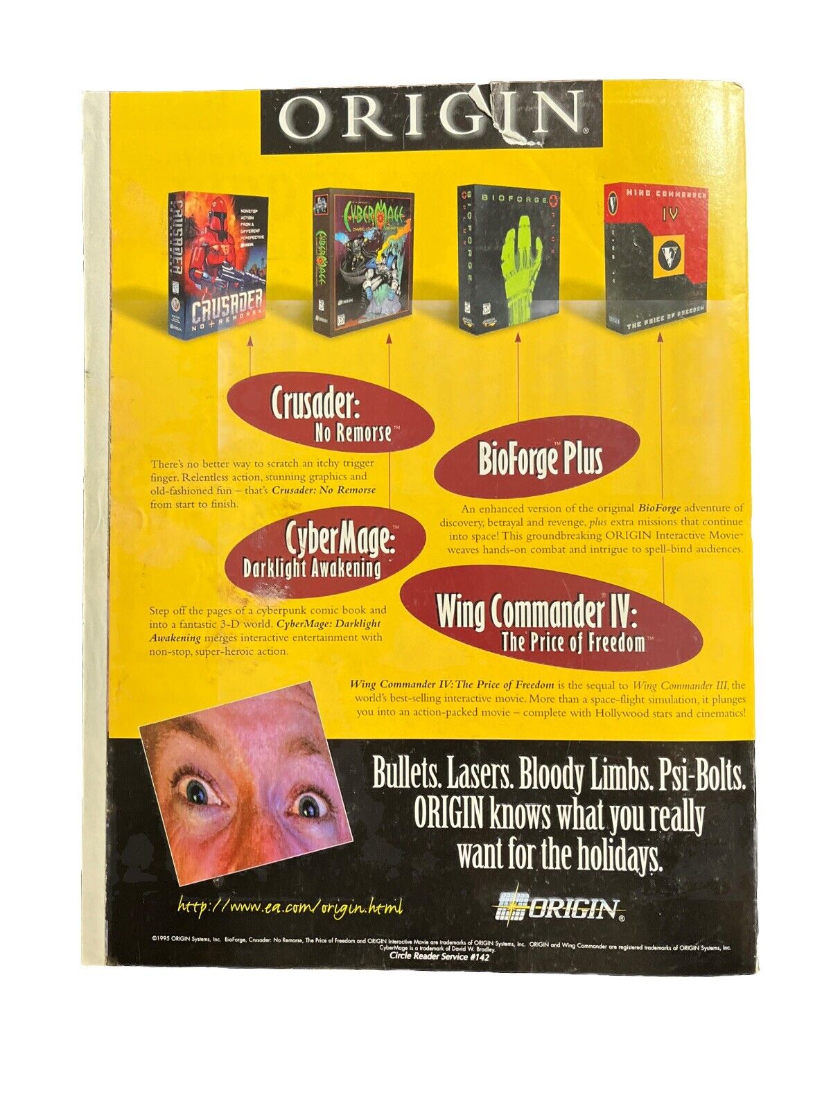 Computer Gaming World Strategy Magazine #137 December 1995 Wing Commander IV