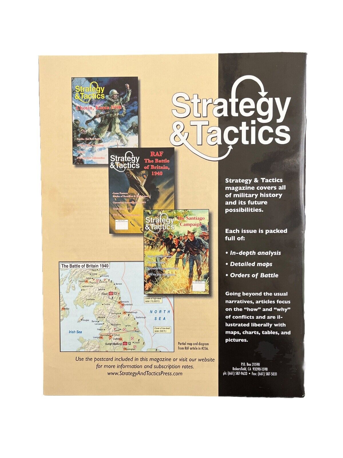 World at War Magazine #6 With History Tabletop Board Game -Greater East Asia War