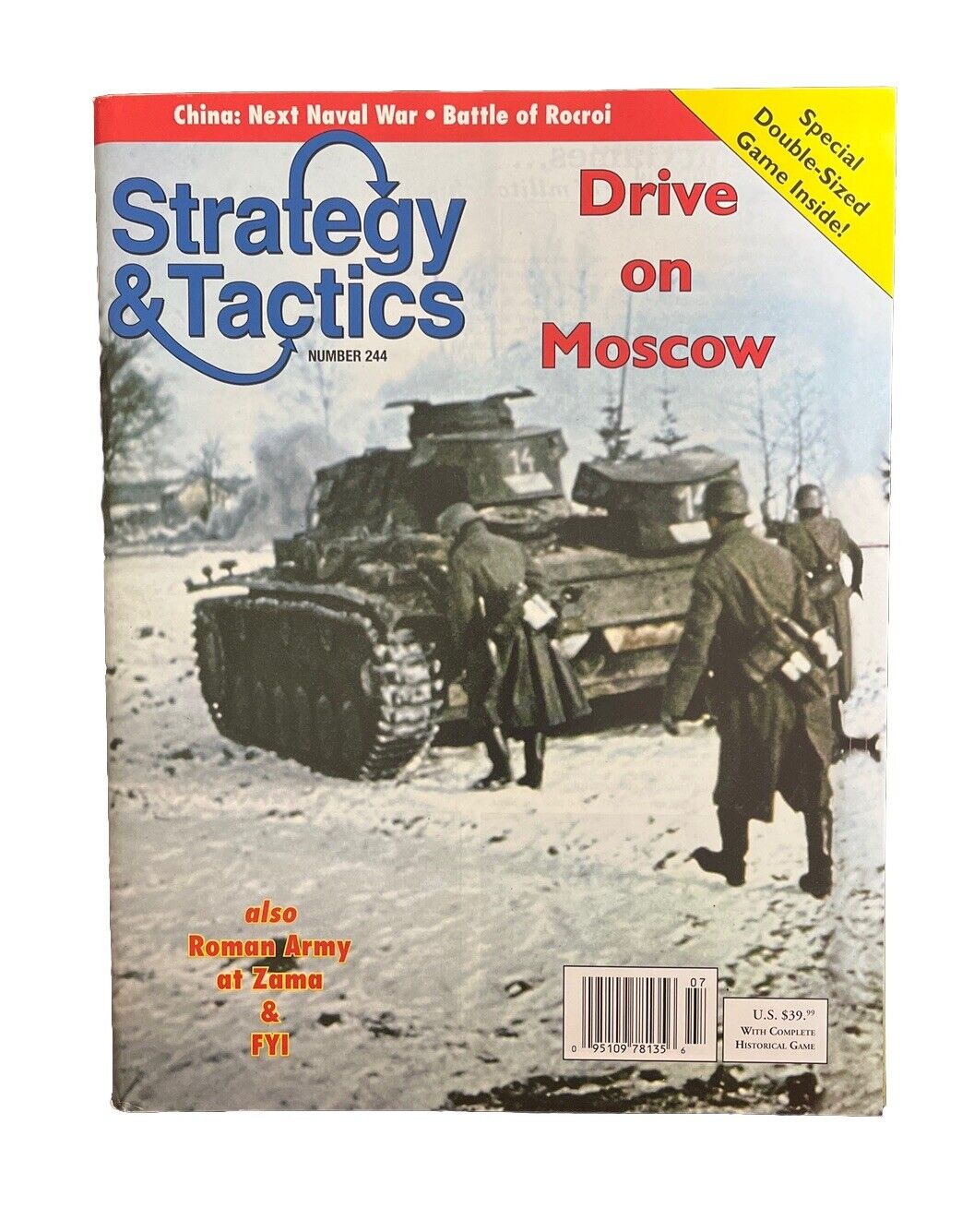 Strategy & Tactics Magazine #244 With Historical Board Game - Drive on Moscow