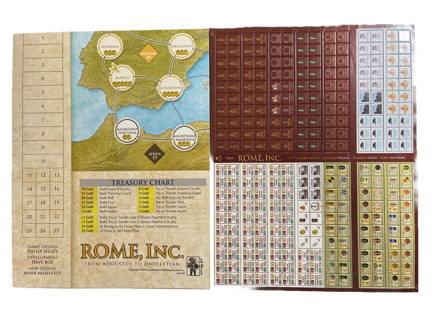 Against The Odds Historical Game Magazine With Complete War Game #53 - ROME Inc