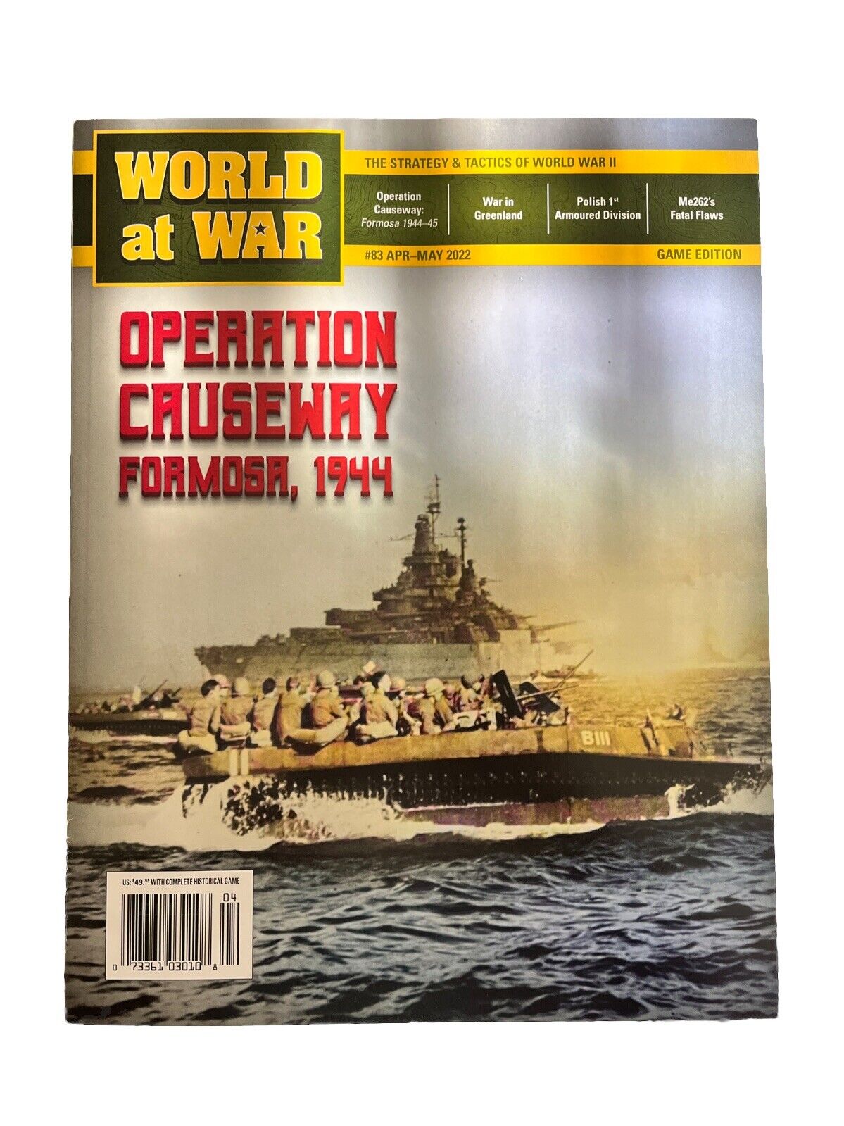 World At War Magazine With Complete Game #83 Operation Causeway: Formosa 1944