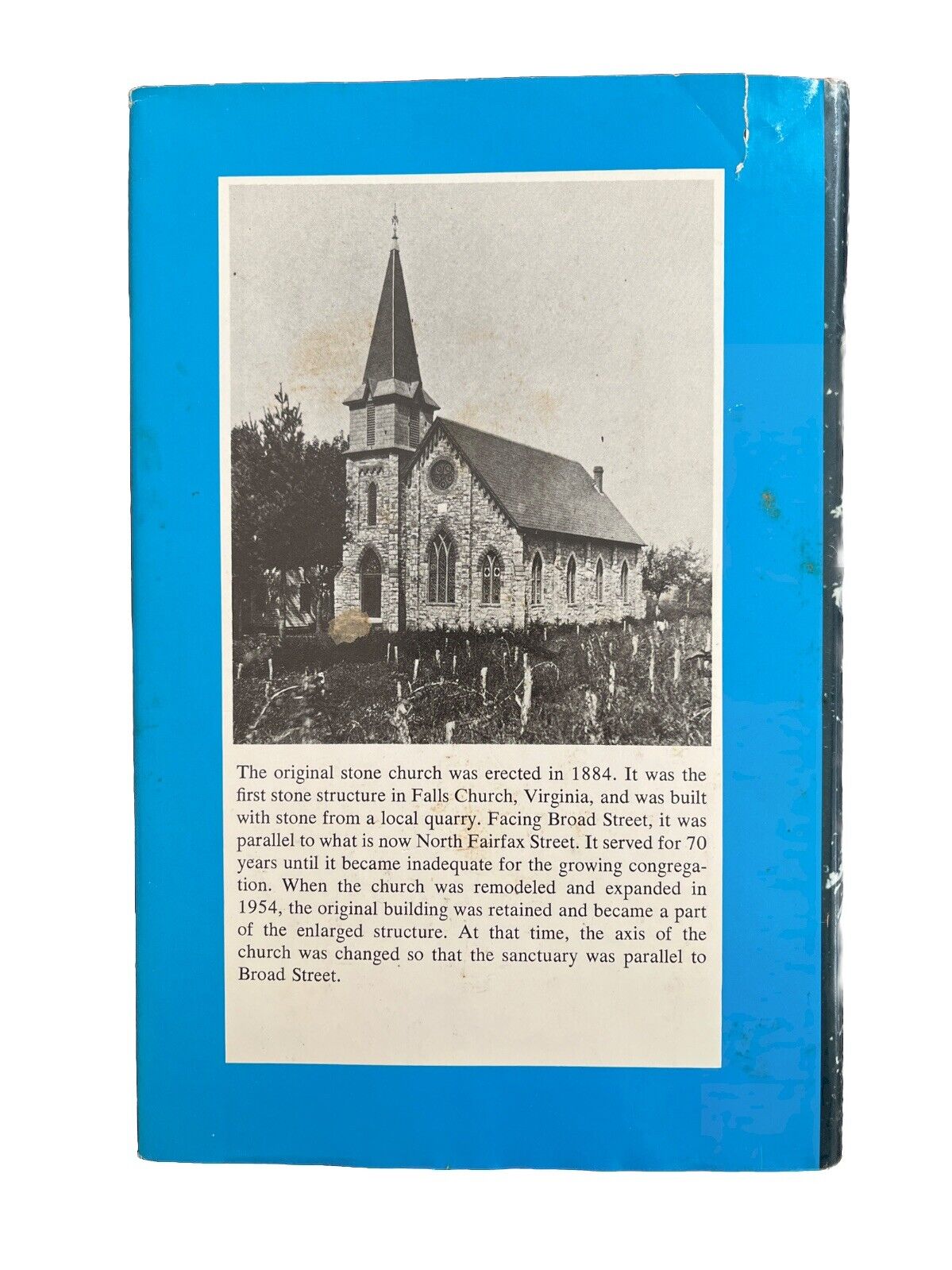 Falls Church Presbyterian Church History 1873-1973 VA By Ella C. Belz Signed