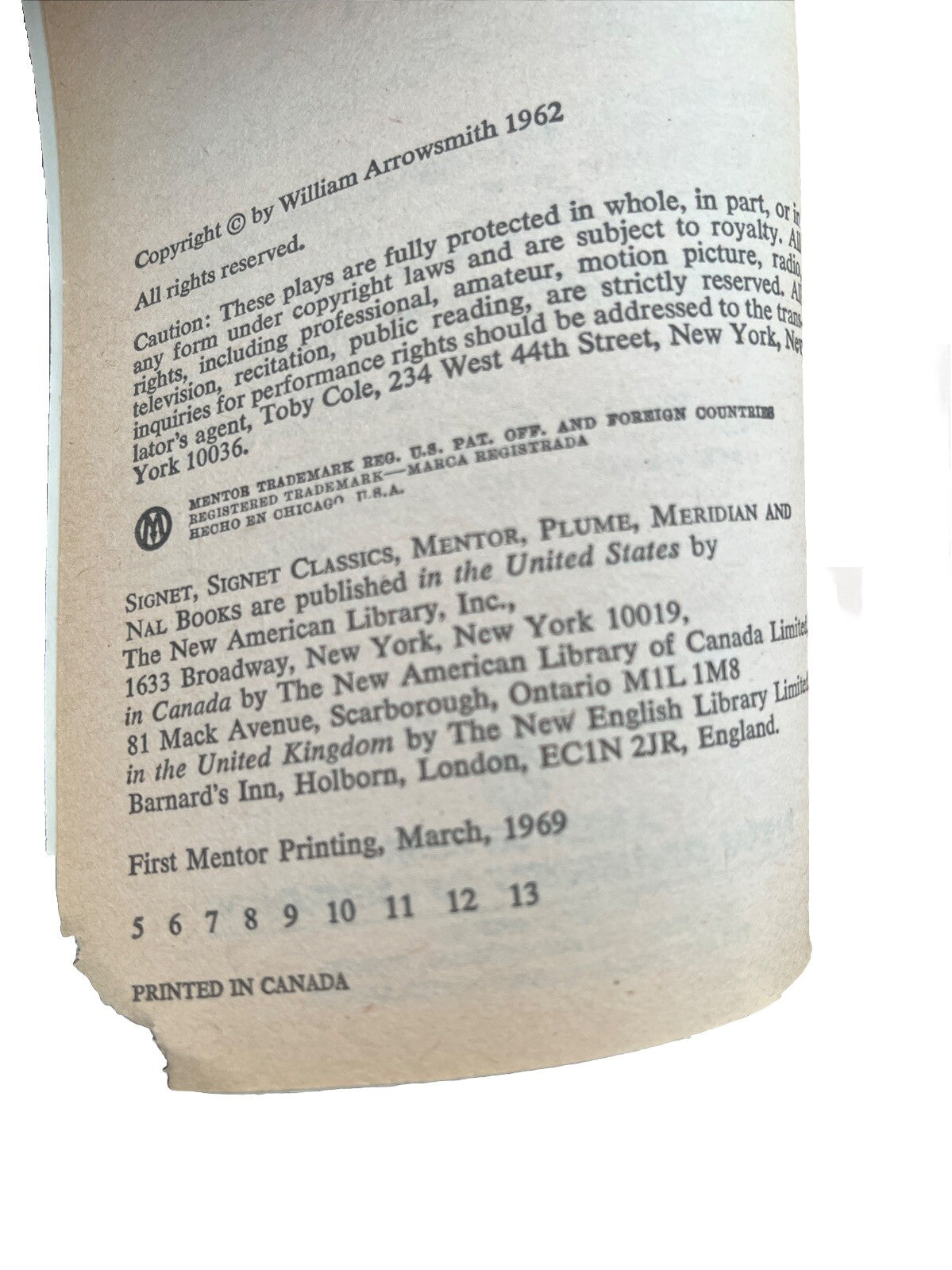 Classic Collectable Greek Comedy Play Book The Frogs By Aristophanes