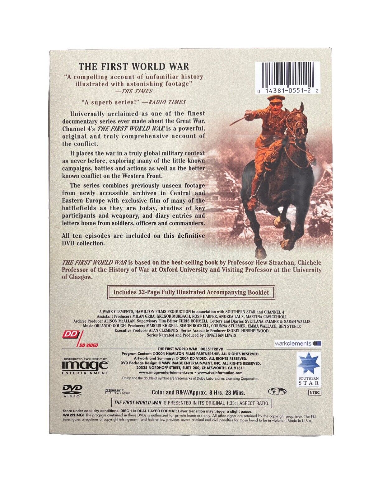 Classic Historical Documentary Series First World War (DVD, 2005, 4-Disc Set)