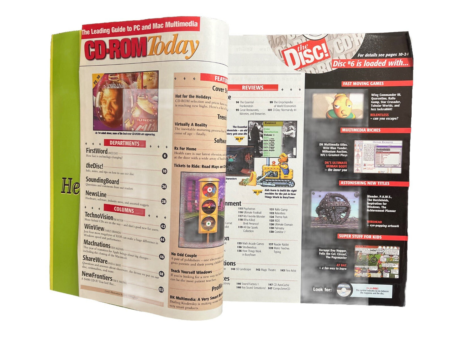 CD-ROM Today Vintage Computer IT Game Magazine Vol.2 No.7 Hot For Hardware