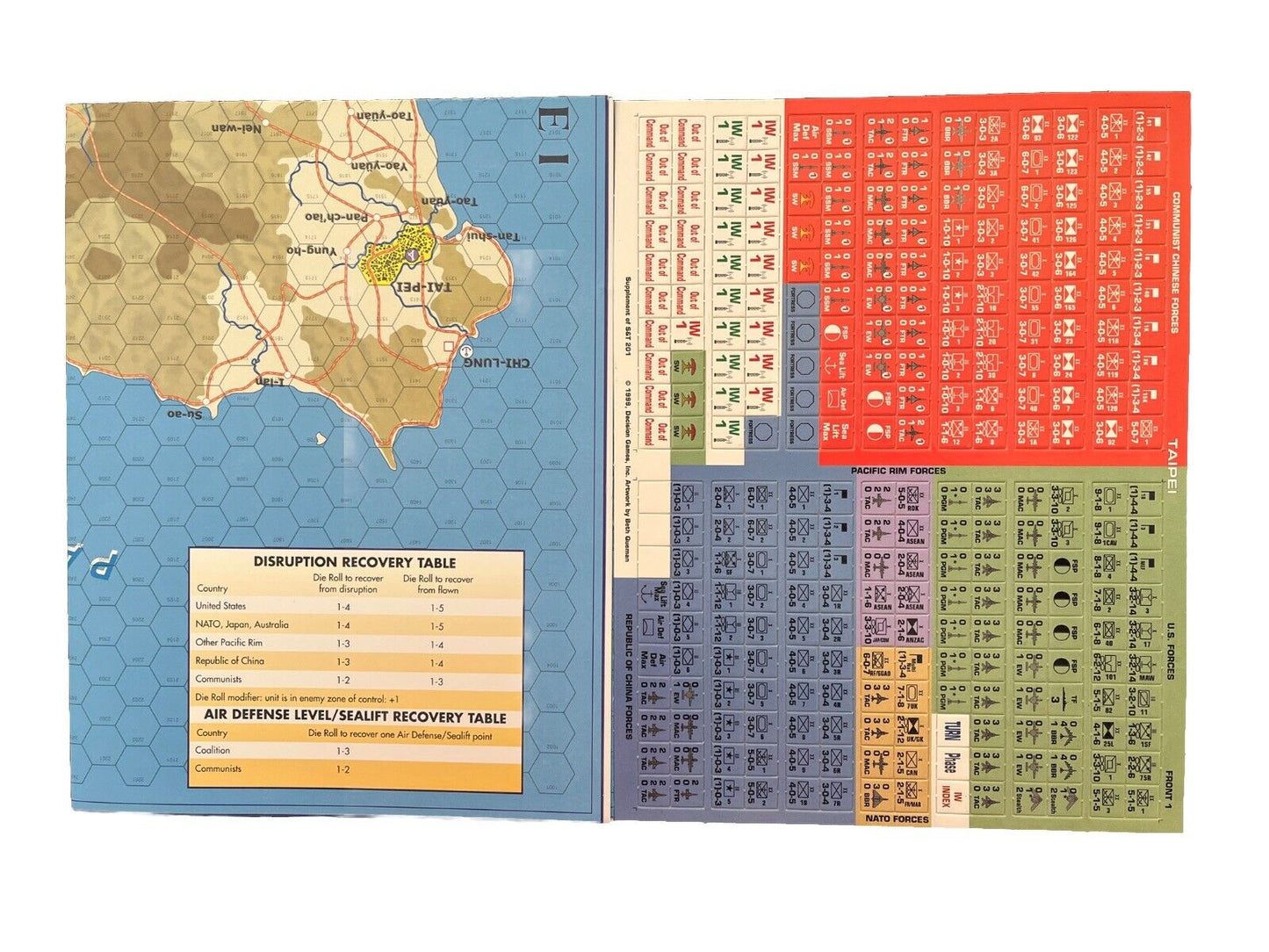 Strategy & Tactics Tabletop Wargame Magazine #202 Mar/Apr 2000 Invasion Taipei