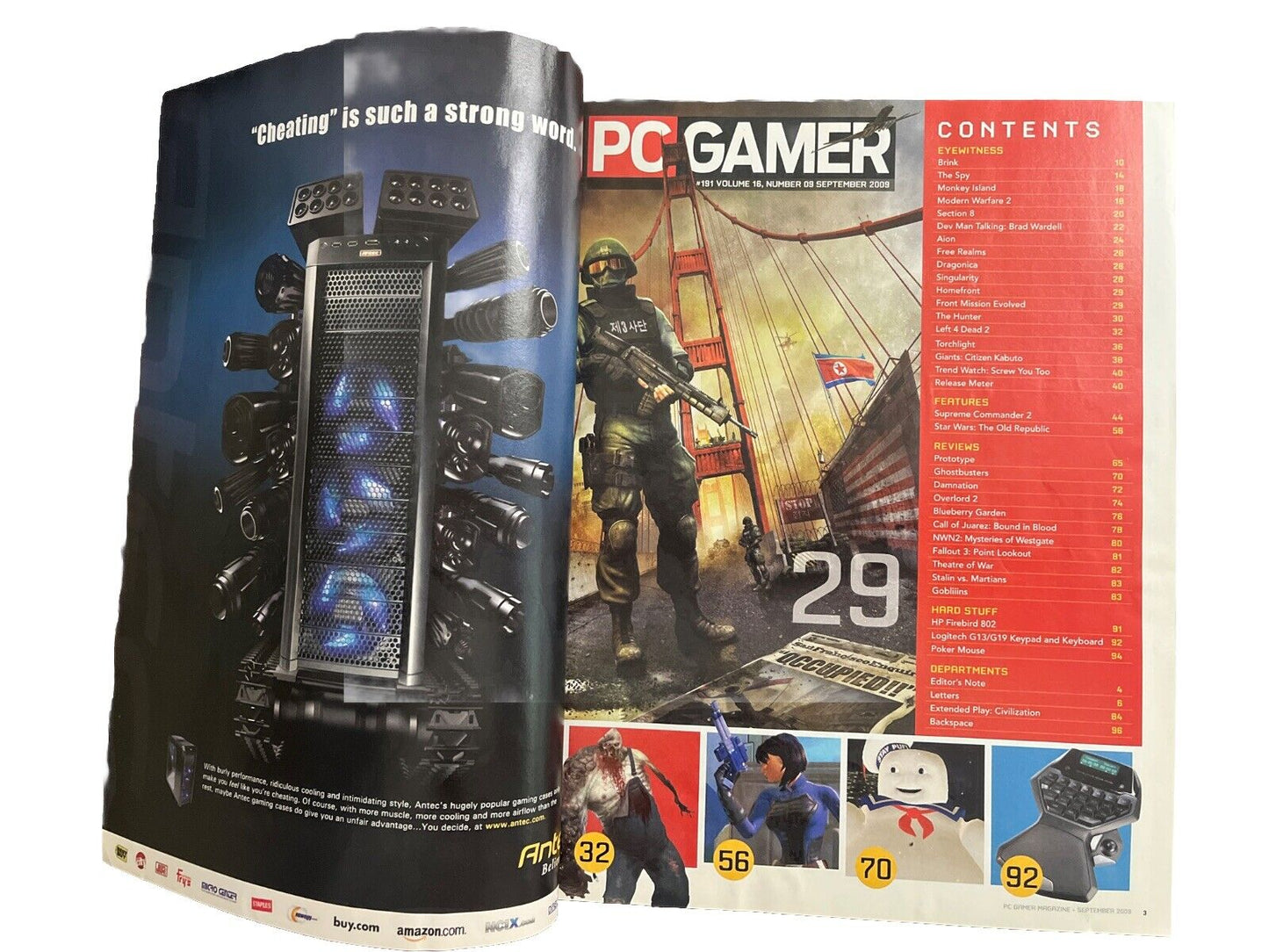 PC Gamer Video Game Magazine #191 September 2009 - Supreme Commander 2 Demo Disc