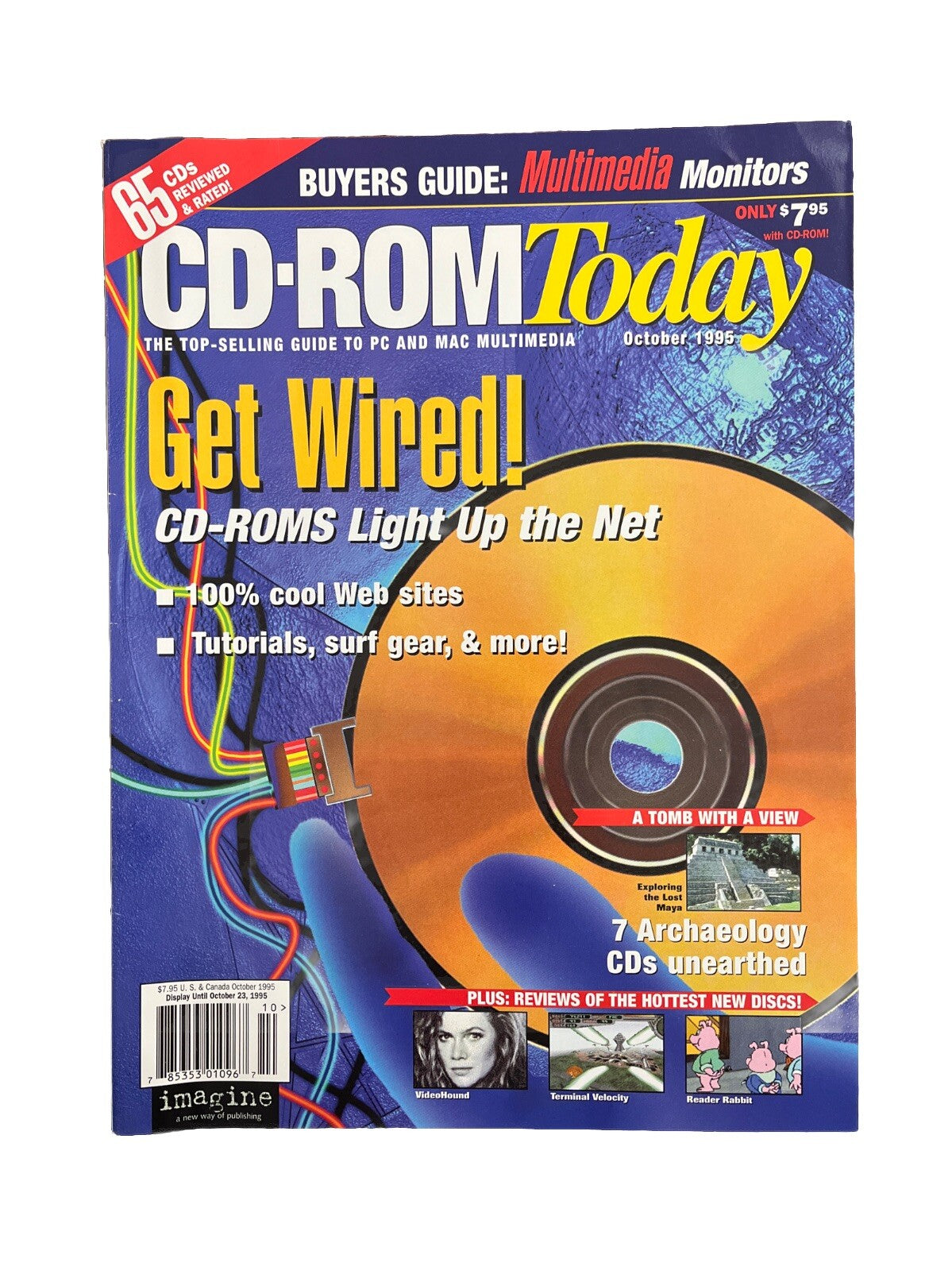 Classic CD-ROM Today PC And Mac Multimedia Magazine Vol.3 No.10 Get Wired!