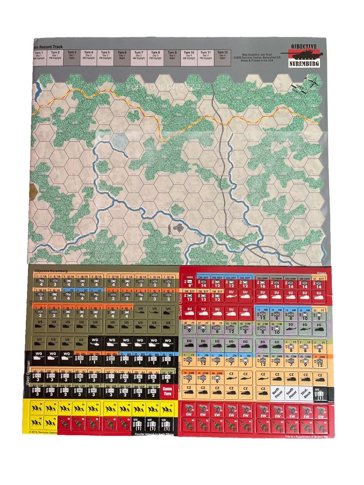 Modern War Game Magazine #47 - Objective Nuremberg: War In Europe In The 1980s