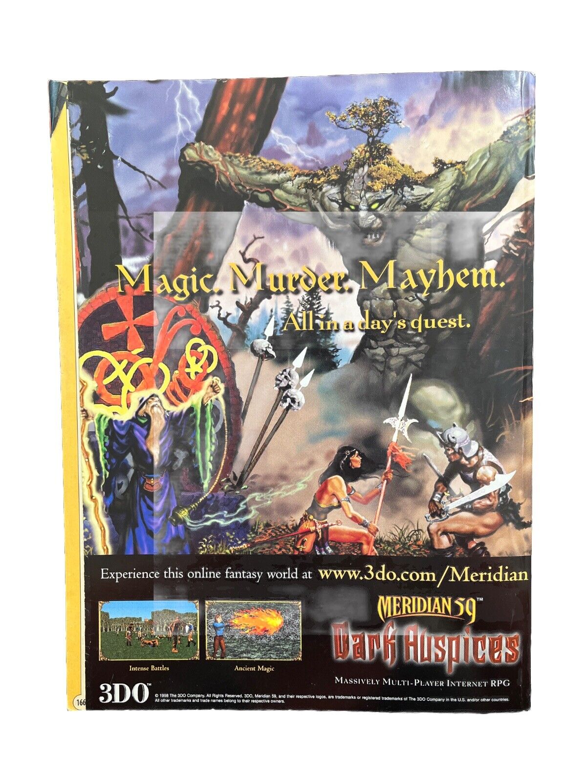 PC Computer Games Strategy Plus Magazine #98 January 1999 Braveheart