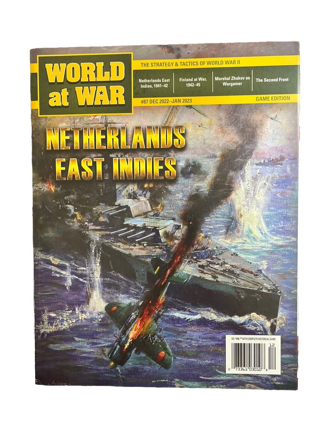 World At War Magazine #87 With Historical Board Game - Netherlands East Indies