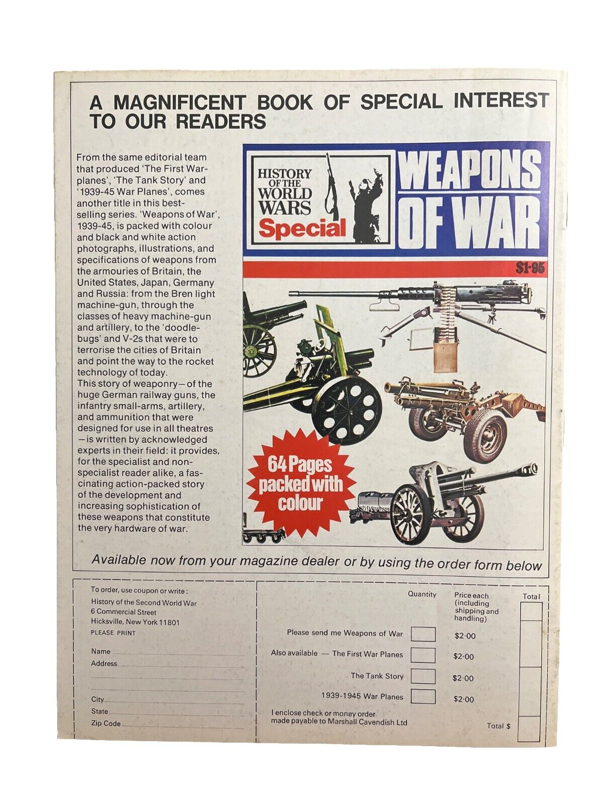 History Of The Second World War Collectable Magazine Part 25 Pearl Harbor