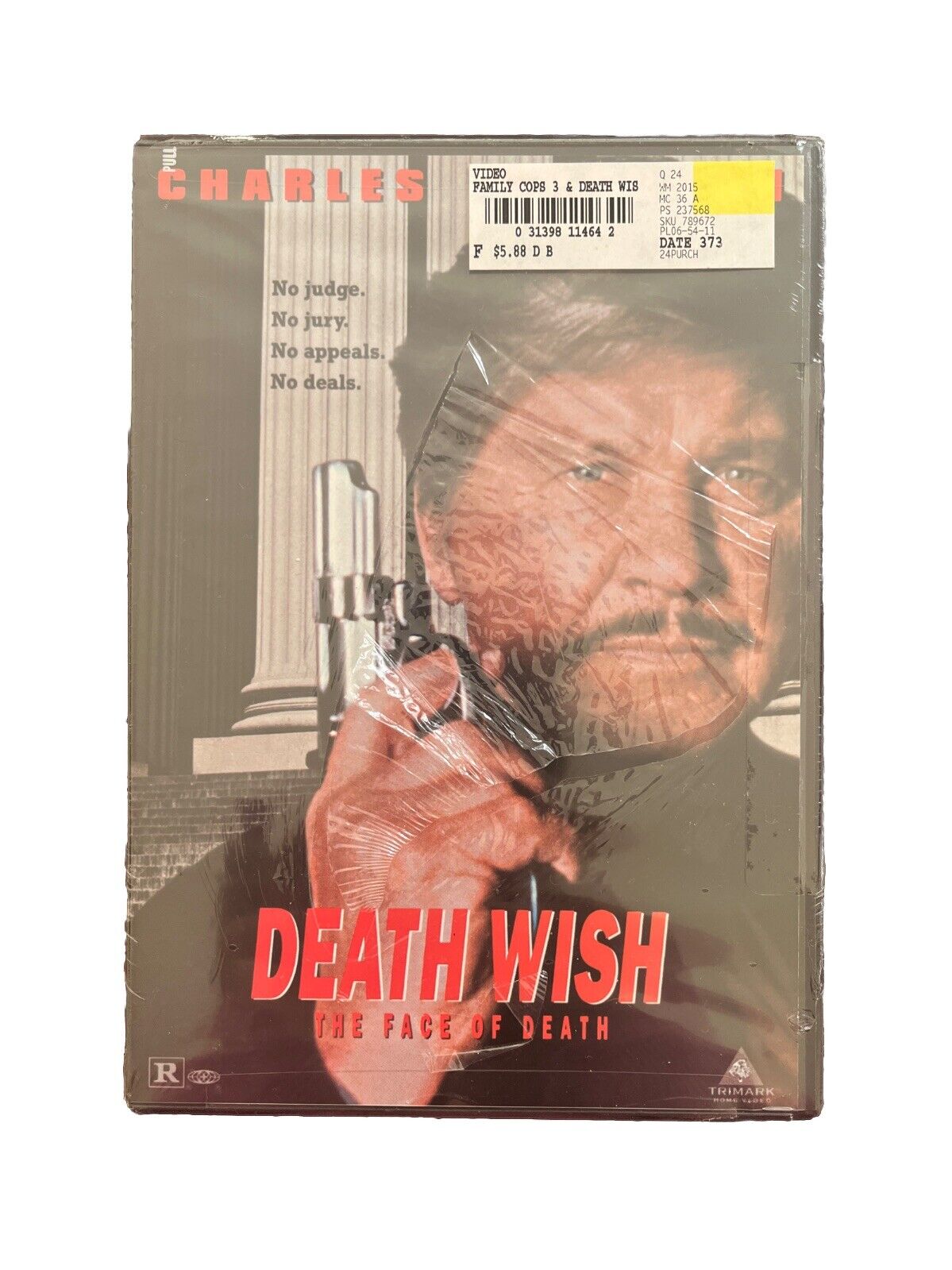 Classic Collectable 2 Movies DVD Family of Cops III And Death Wish
