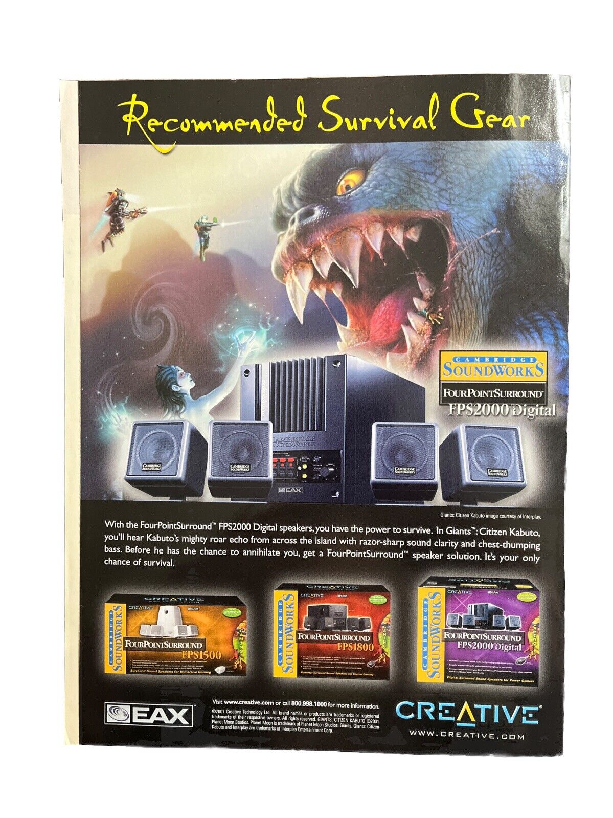 Collectable Computer Games Magazine #126 May 2001 Aliens Versus Predator 2