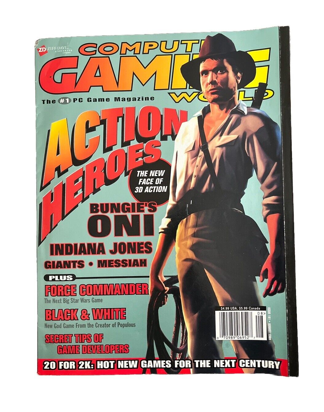 Vintage Computer Gaming World Magazine #181 August 1999 - Action Heroes