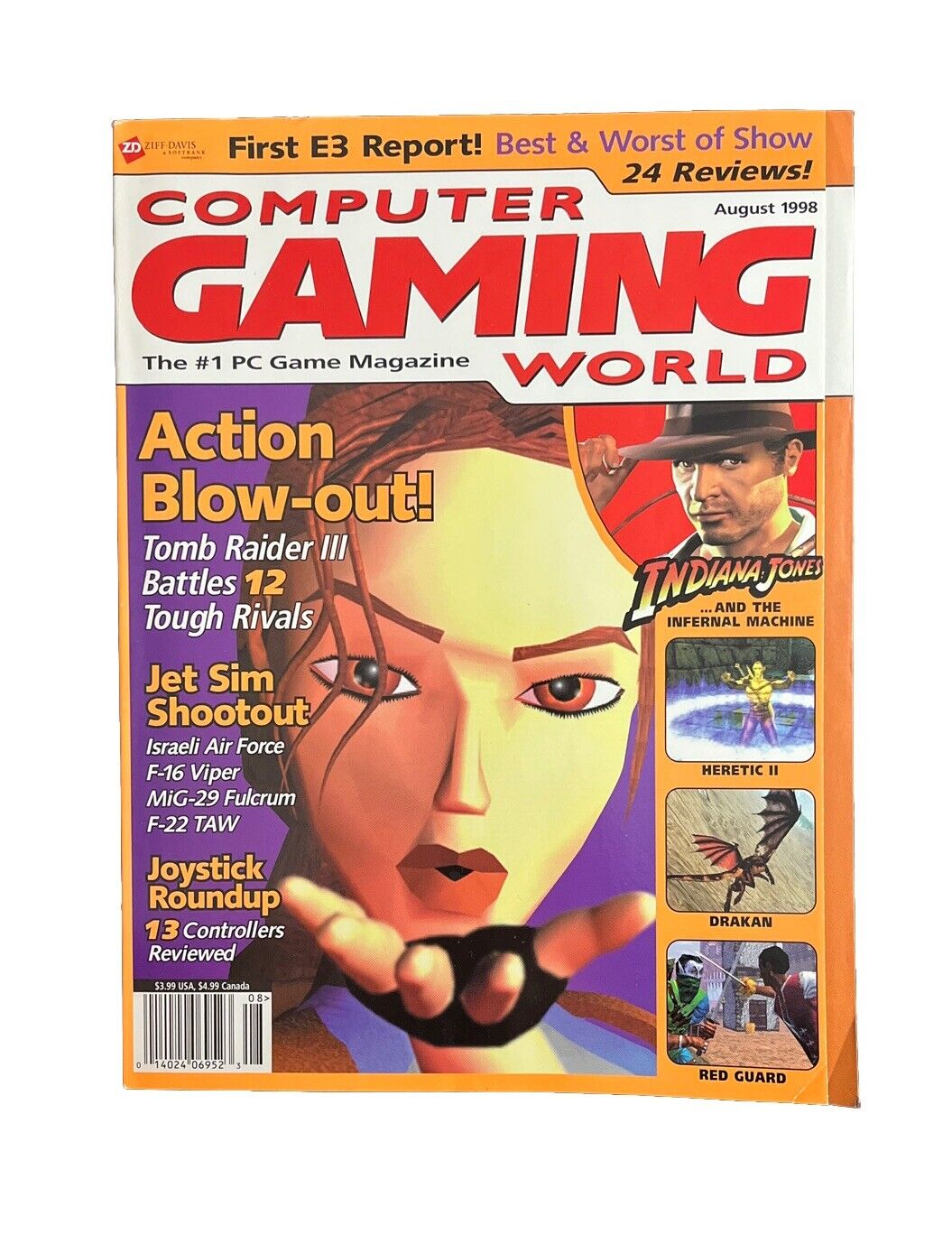 Vintage Computer Gaming World Magazine #169 August 1998 - Action Blow-out!