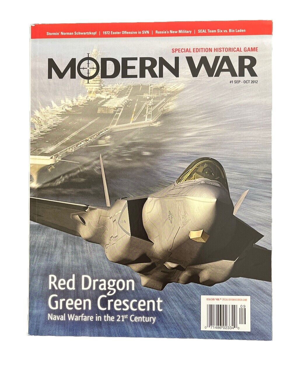 Decision Games Modern War #1 With Vintage Board Game - Red Dragon Green Crescent