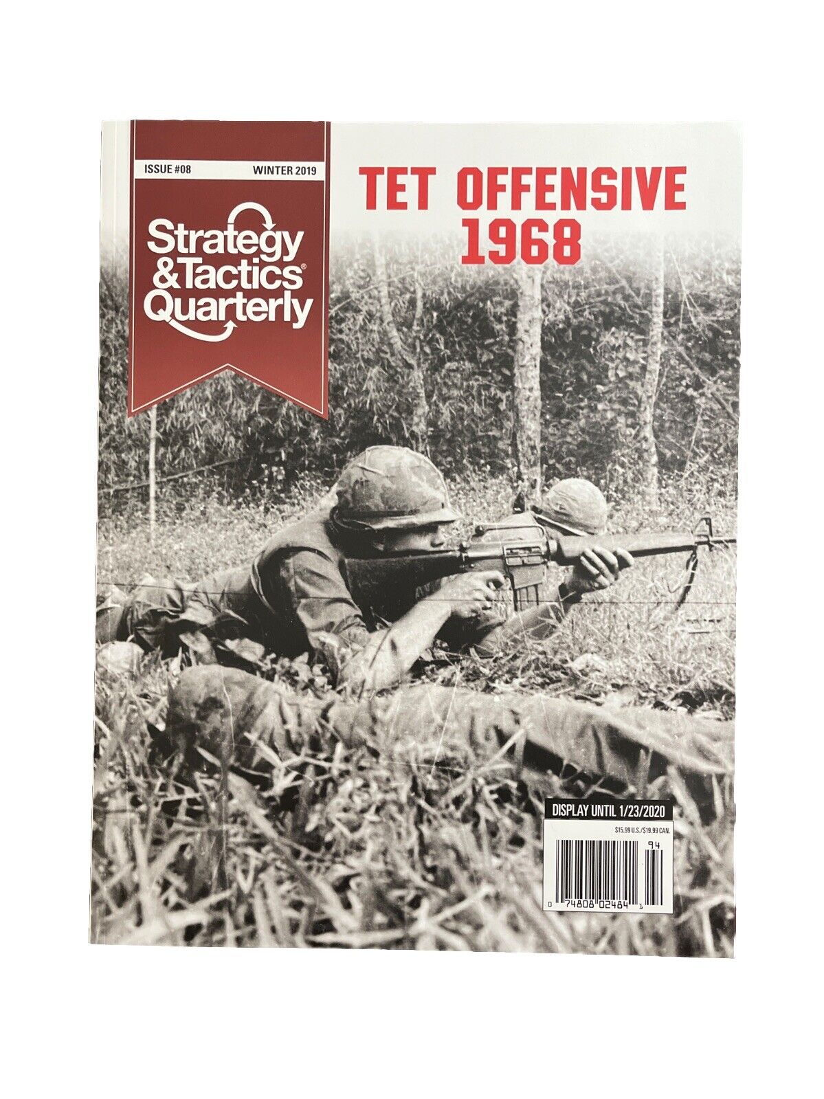 Strategy & Tactics War Game Magazine #8 With Map Poster: Tet Offensive 1968