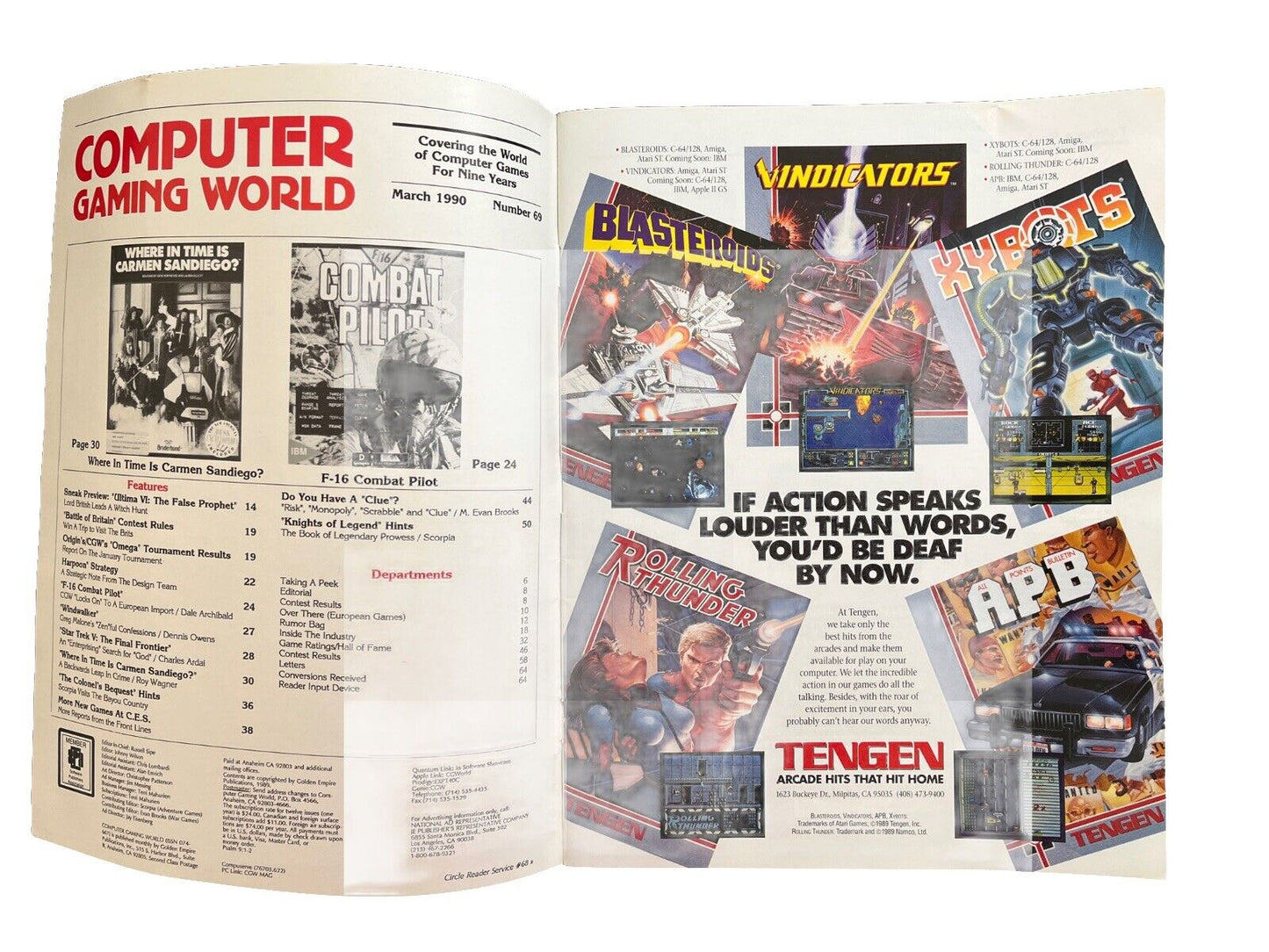 Computer Gaming World Magazine #69 March 1990 Sneak Preview: Origin’s Ultima VI