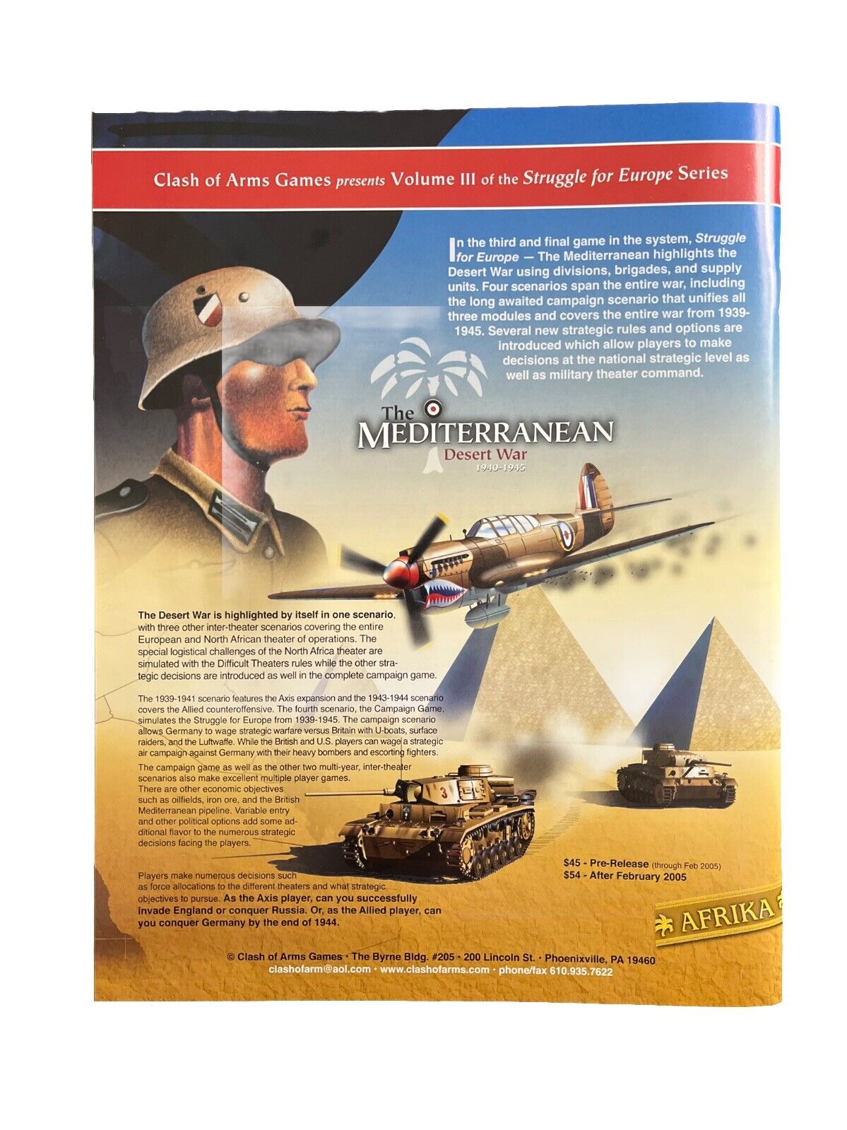 Against the Odds Mag Vol.3 #2 With Military History Board Game -Into a Bear Trap