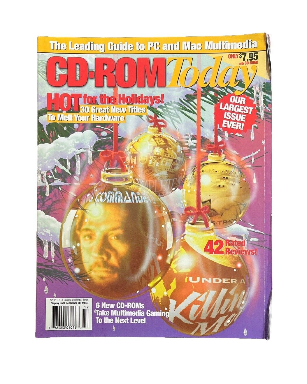 CD-ROM Today Vintage Computer IT Game Magazine Vol.2 No.7 Hot For Hardware