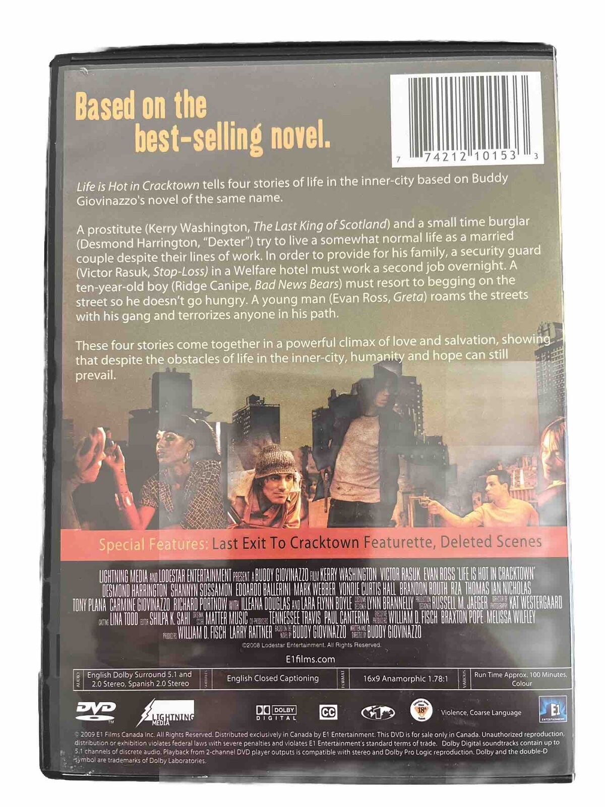 Life is Hot in Cracktown (DVD, 2009, Canadian)