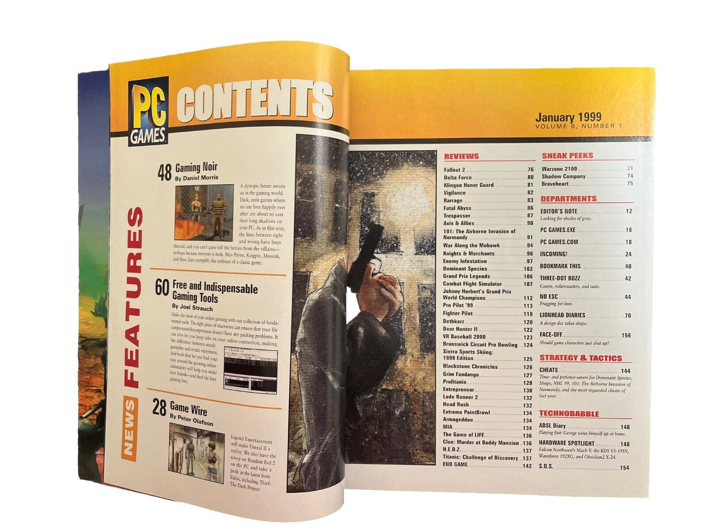 Collectable PC Games Magazine Vol.6 No.1 January 1999 - Tantalizing Looks